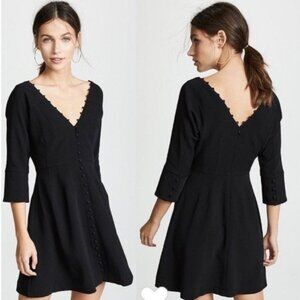 NWT Cinq a Sept Black Joslyn Dress (size 2)